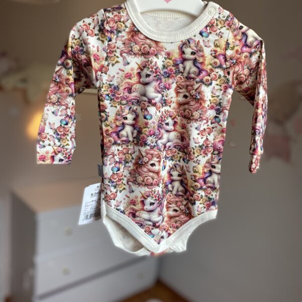 body dla dziewczynki jednorożce